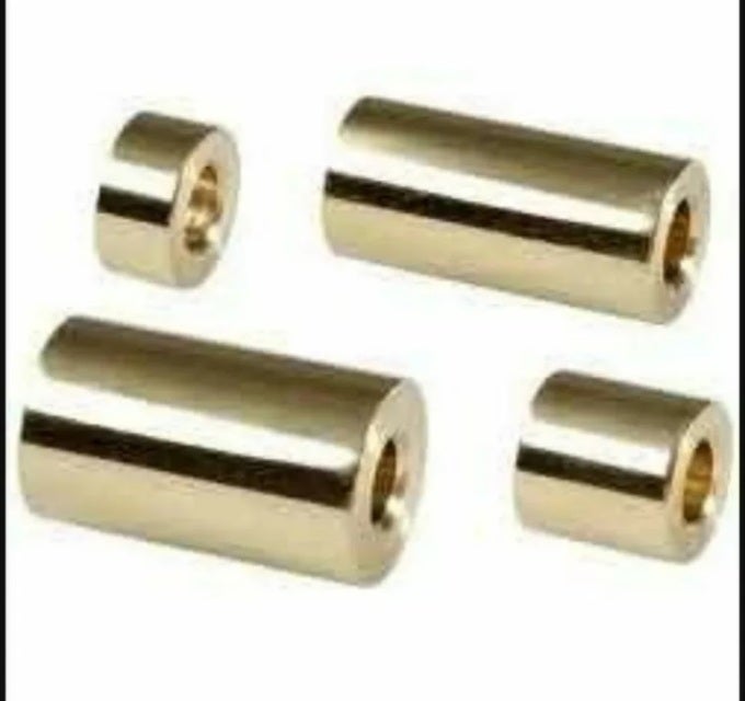 Factory Customized Copper Collar Washer Brass Spacer Brass Bushing